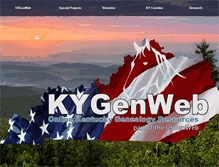 Tablet Screenshot of kygenweb.net